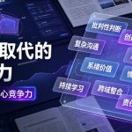 付费文章：AI无法取代的8种能力