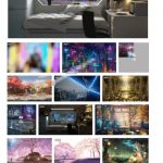 某宝付费购买！108GB，直播绿幕二次元3D动态虚拟背景合集，抖音动漫房间高清直播素材，电脑桌面壁纸