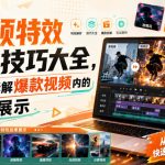 视频特效制作技巧大全，某大佬拆解爆款视频内的特效展示
