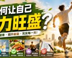 付费文章：如何让自己精力旺盛？