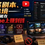 不用写剧本、不用出境——靠看视频就能在YouTube上賺到钱【原创双语字幕】