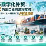 2026数字化外贸：AI时代的出口业务流程实务，完整还原”从零到一、从一到收款”的外贸全流程