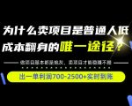 普通人如何靠互联网賺取自己的第一桶金！全类目实操型教学，看完你全都懂了！【揭秘】
