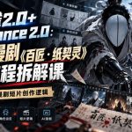 小云雀2.0+Seedance 2.0：爆款AI漫剧《百匠・纸契灵》全流程拆解课，系统掌握AI漫剧短片创作逻辑