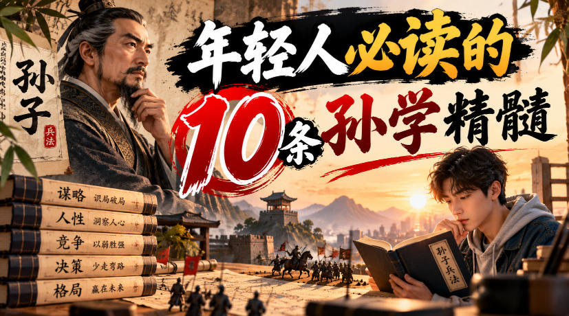 某公众号付费文章:年轻人必读的10条孙学精髓