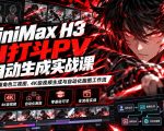 MiniMax H3 AI打斗PV全自动生成实战课：零基础掌握角色三视图、4K级视频生成与自动化跑图工作流